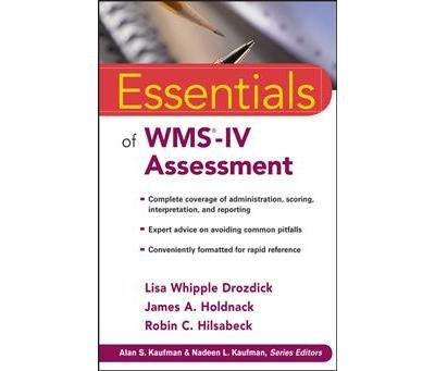 Essentials of WMS-IV Assessment image