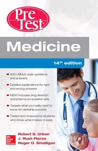 Medicine PreTest Self-Assessment and Review, Fourteenth Edition image