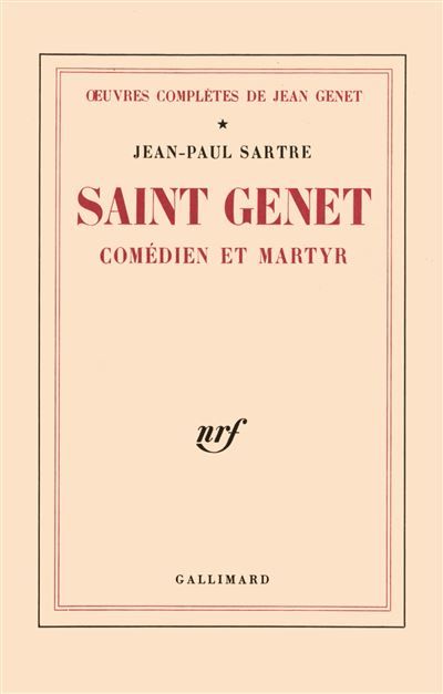 Saint Genet, comédien et martyr image